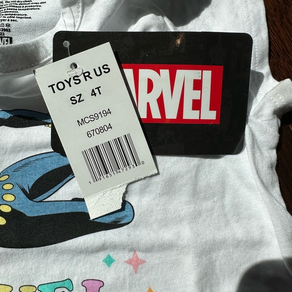 Marvel Tee & Pants Combo NWT - Picture 9 of 11